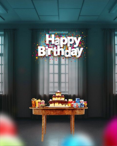 Happy Birthday Background Picsart