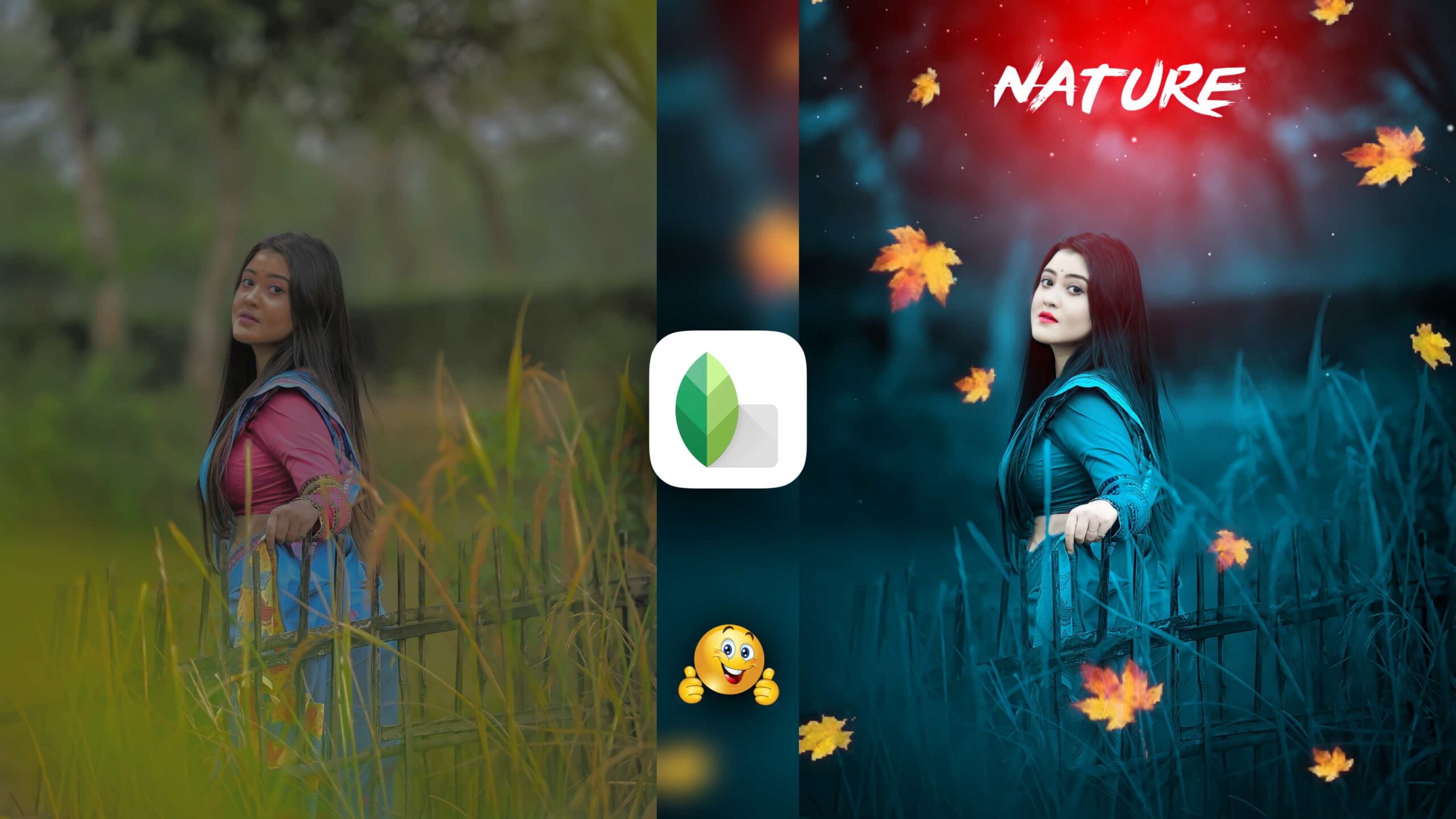 Snapseed Creative Photo Editing Tricks ðŸ”¥ | Snapseed Blue Effect | Snapseed Background Colour Change