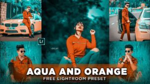 Aqua And Orange Premium Lightroom Preset