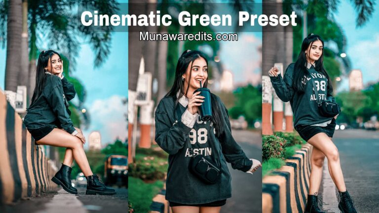 Cinematic Green Preset Lightroom