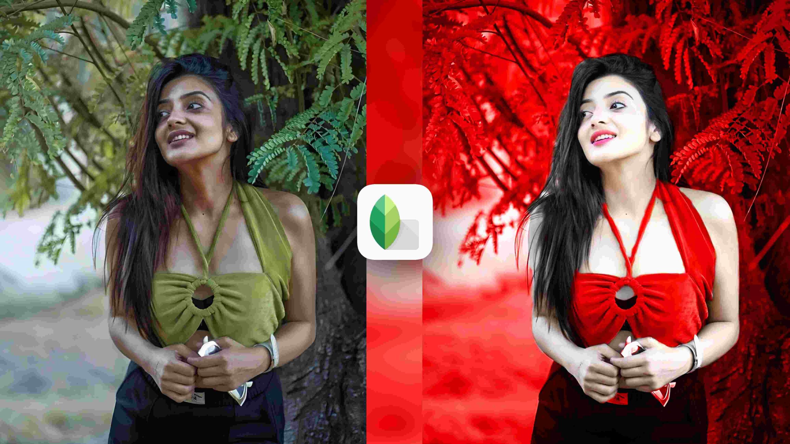 Snapseed Red Color Effect Photo Editing Tricks